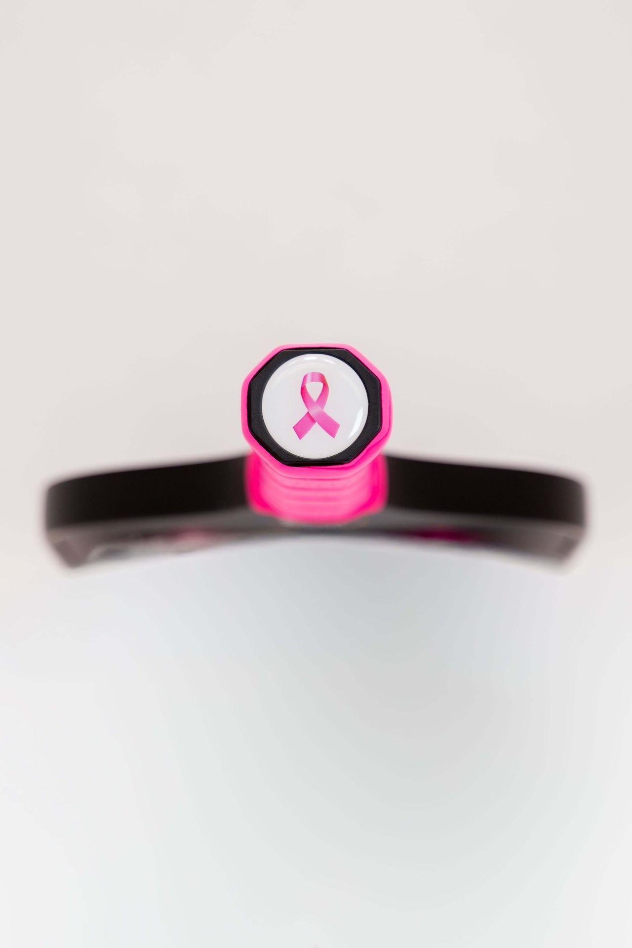 Caregiver Edition Pickleball Paddle — Pink Ribbon Halo Wings